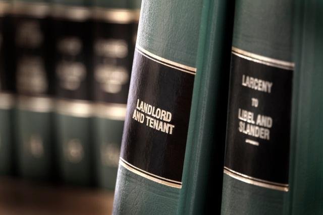 Eviction notice paperwork reviewed by an attorney